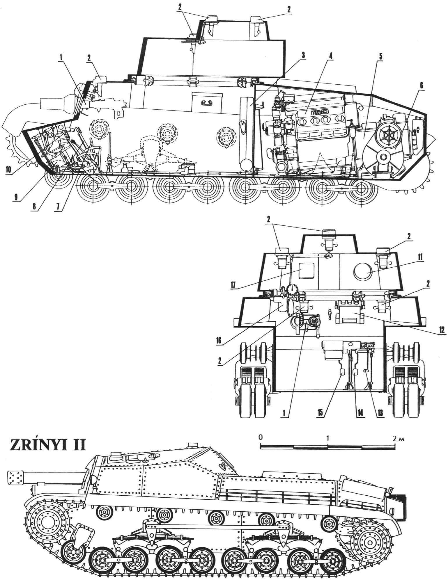 Компоновка танка «Туран»
