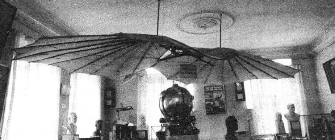 Оригинальный планер Отто Лилиенталя 1896 года
