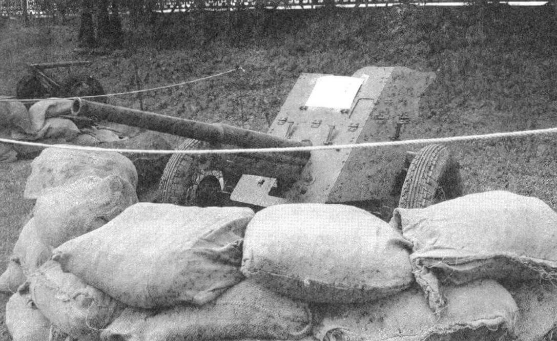 45-мм противотанковая пушка образца 1937 года