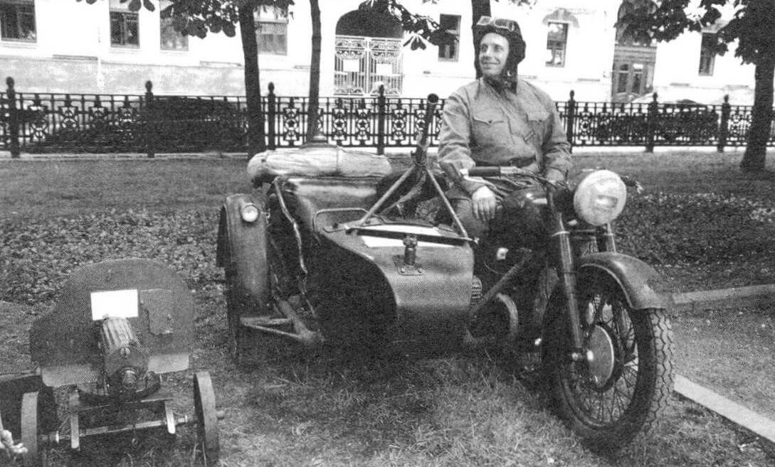 Мотоцикл М-72 прошел всю войну, выпускался с 1941 по 1960 год