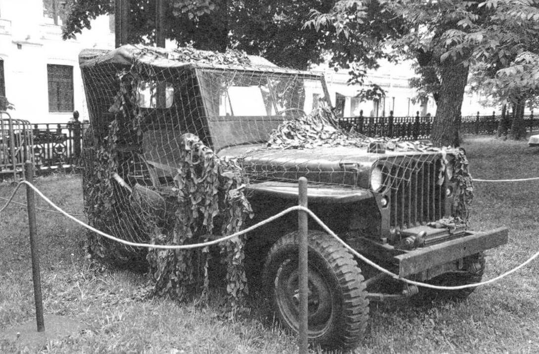 Willys МВ - основной командирский автомобиль в годы войны