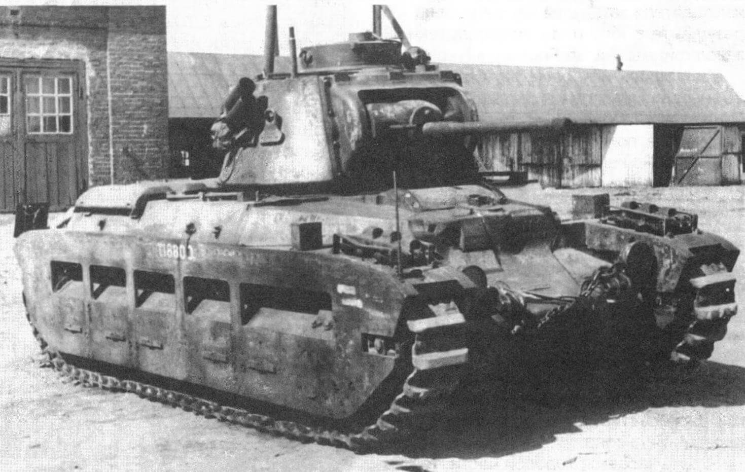Пехотный танк «Матильда» Mk.ll во время испытаний в Советском Союзе, 1942 год