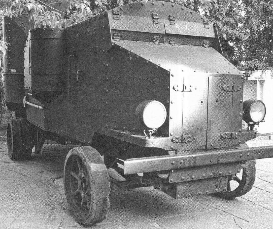 «Танк на колесах» - копия «Гарфорда», самого мощного БА Русской армии времен Первой мировой войны