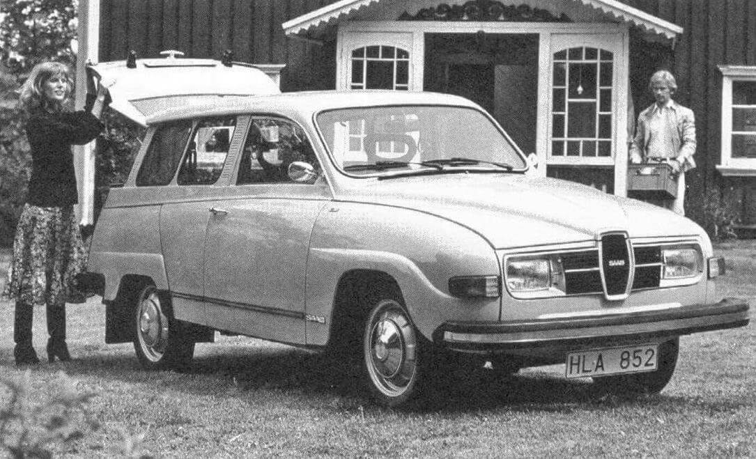 Поздняя версия Saab 95, эту модель выпускали до 1978 года