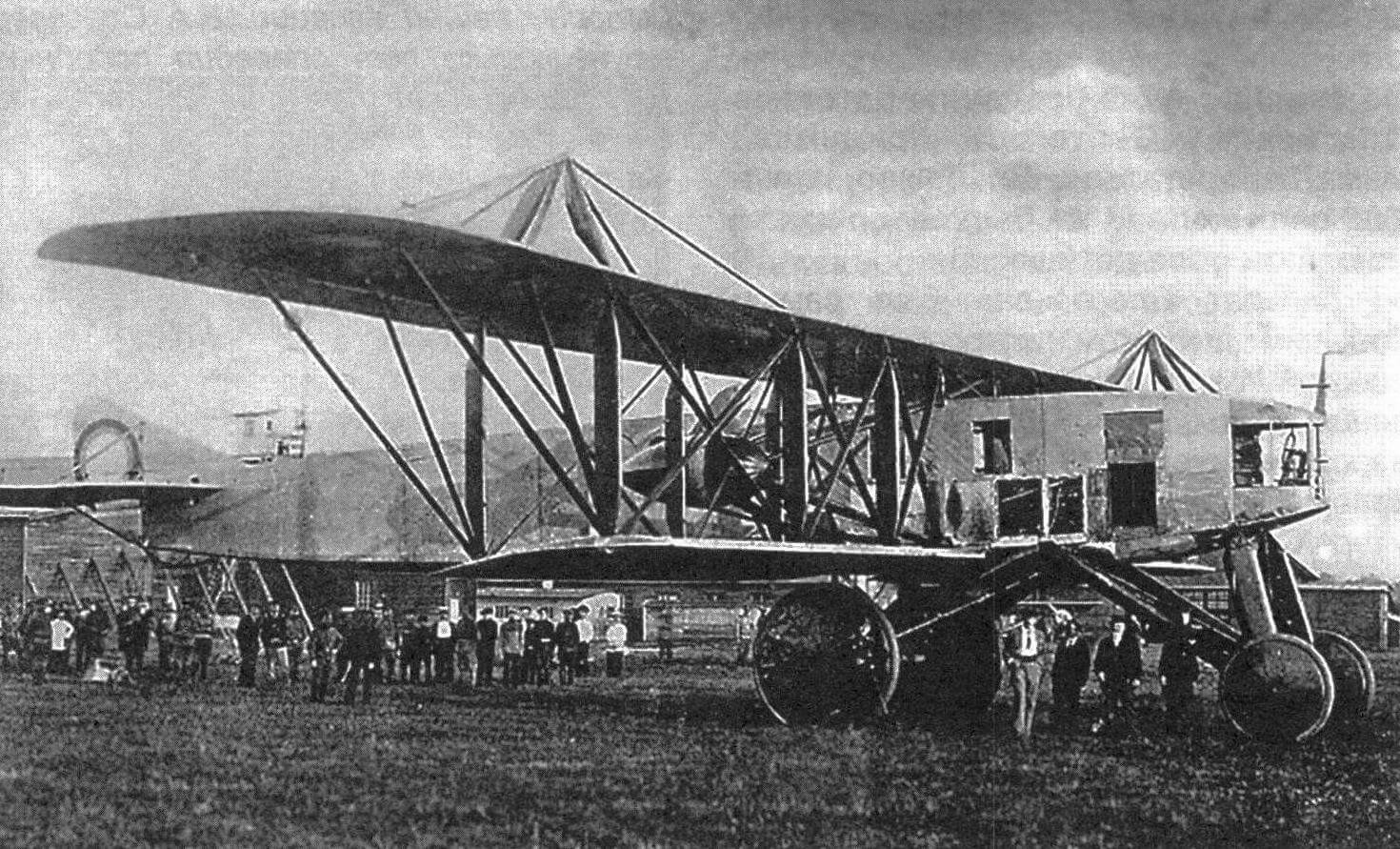 Корпусной аэродром. «Святогор» готов к испытаниям, 1916 год