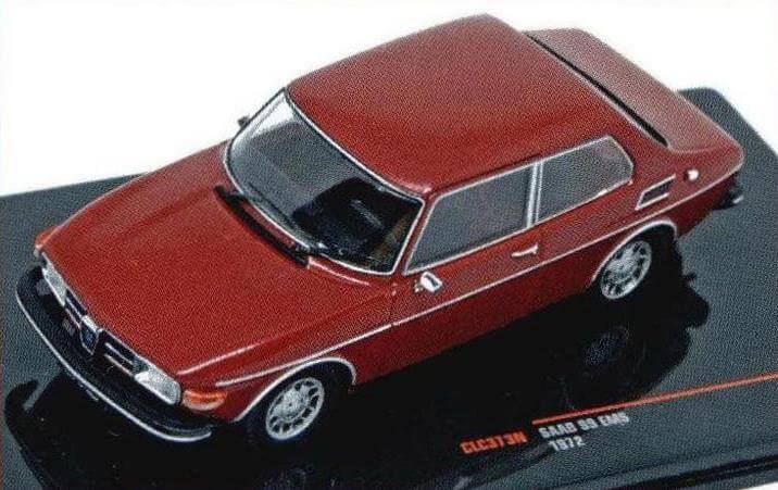 Модель Saab 99 EMS 1972 года (ixo models)