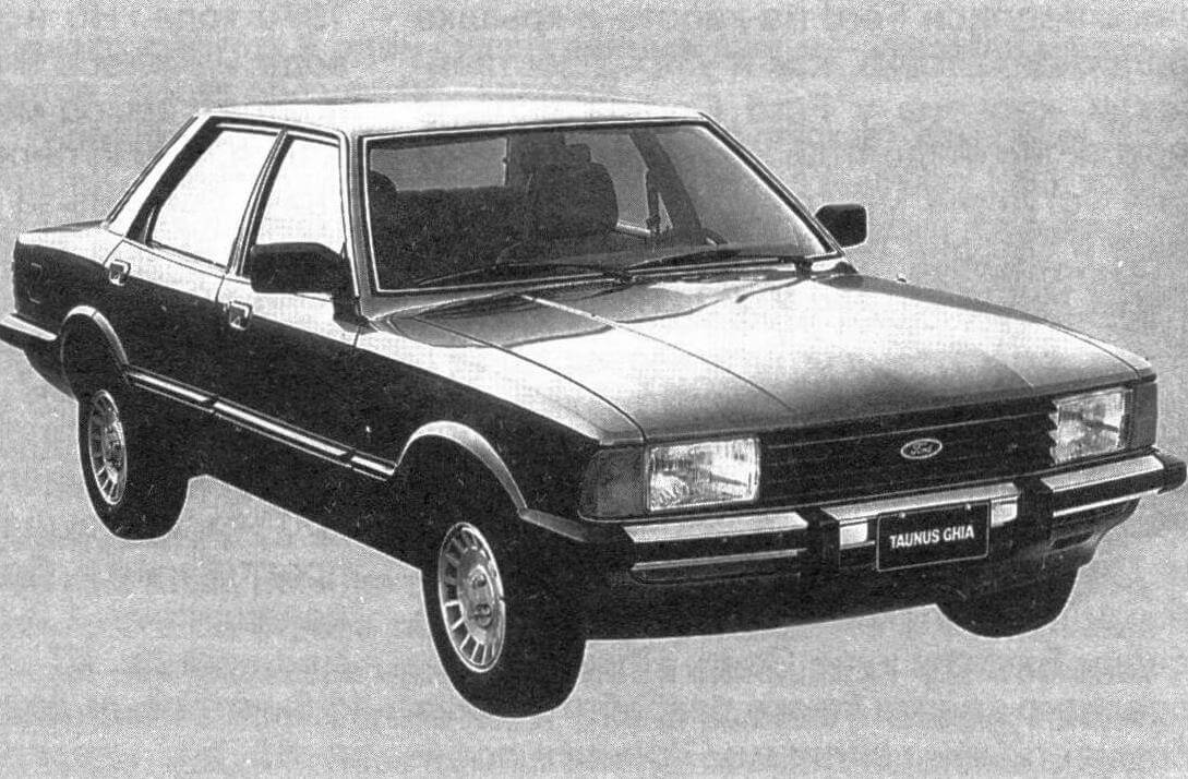 Ford Taunus Ghia 1981 года