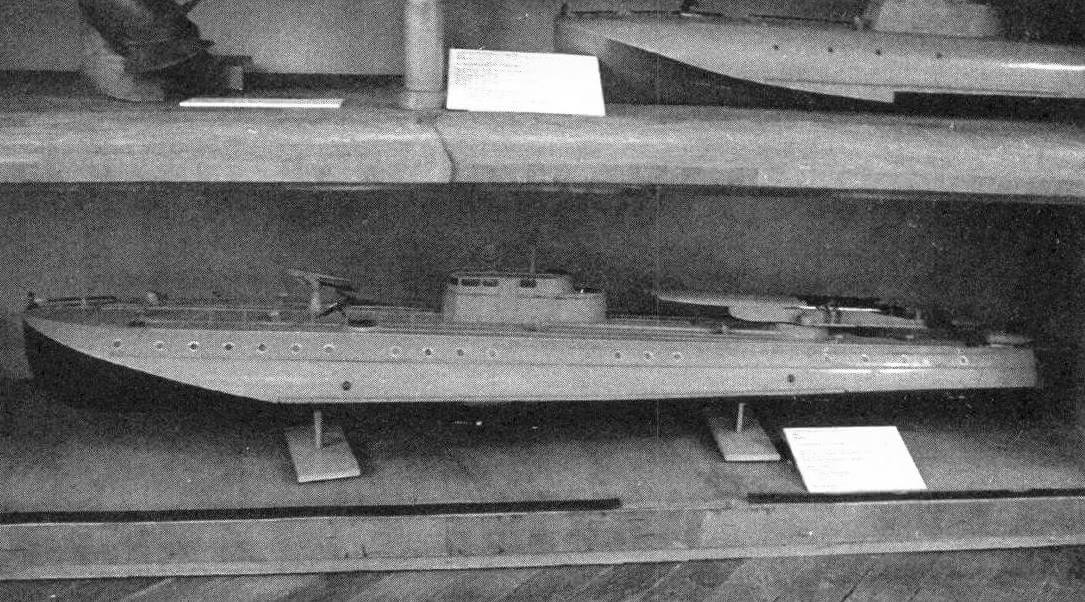 Модели торпедных катеров конструкции Туполева