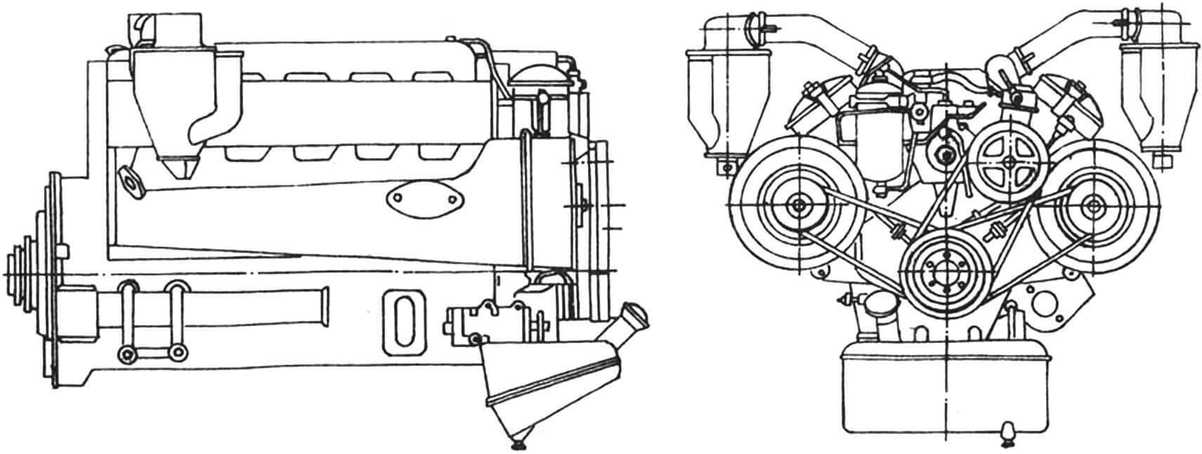 Двигатель «Татра-111 А».