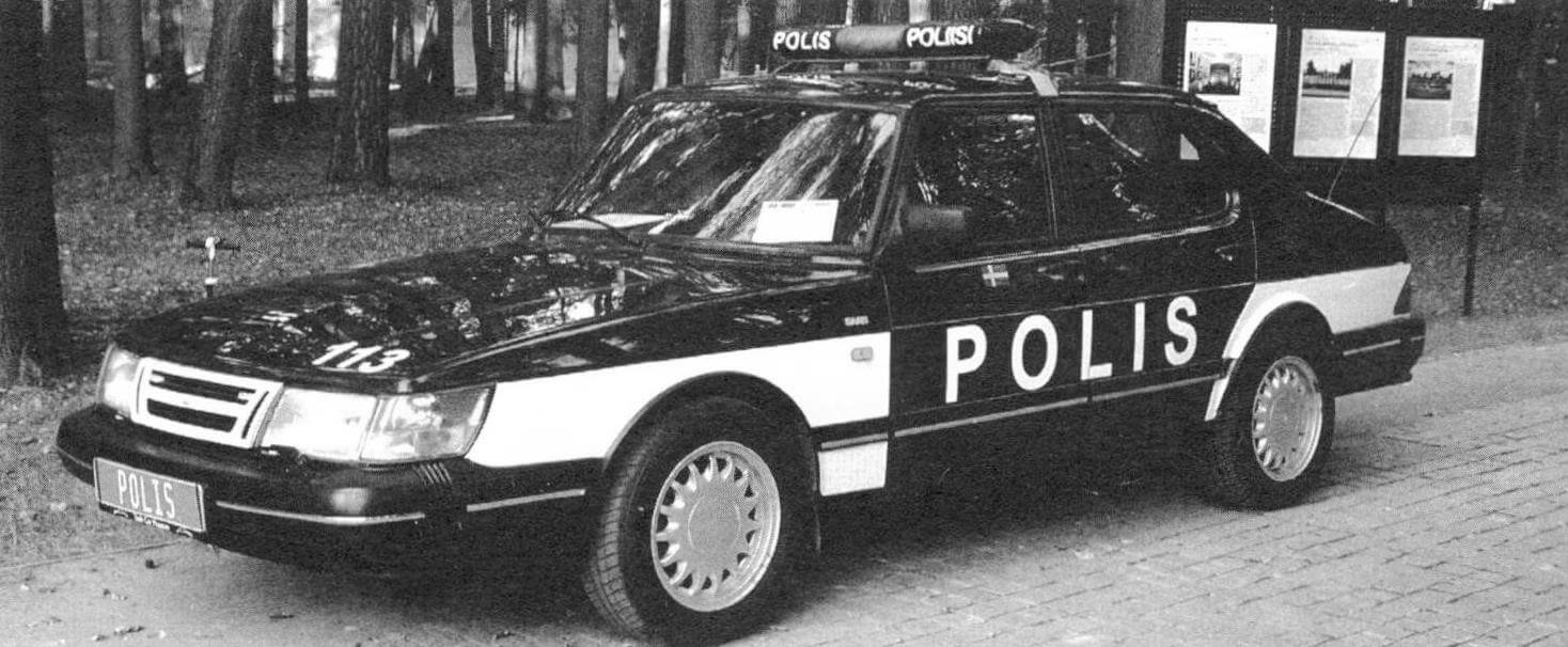 Saab 900 Polis 1987