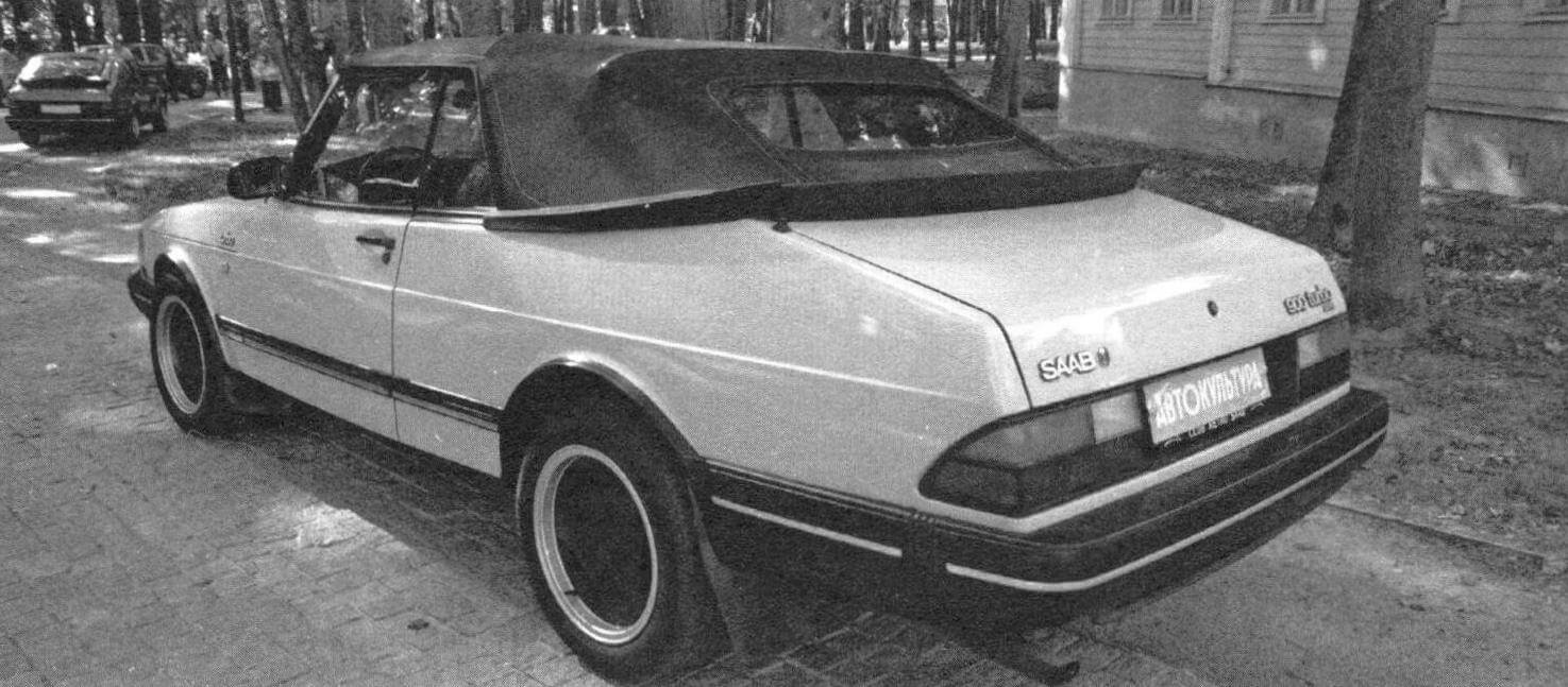 Saab 900 Turbo Cabrio 1989 года