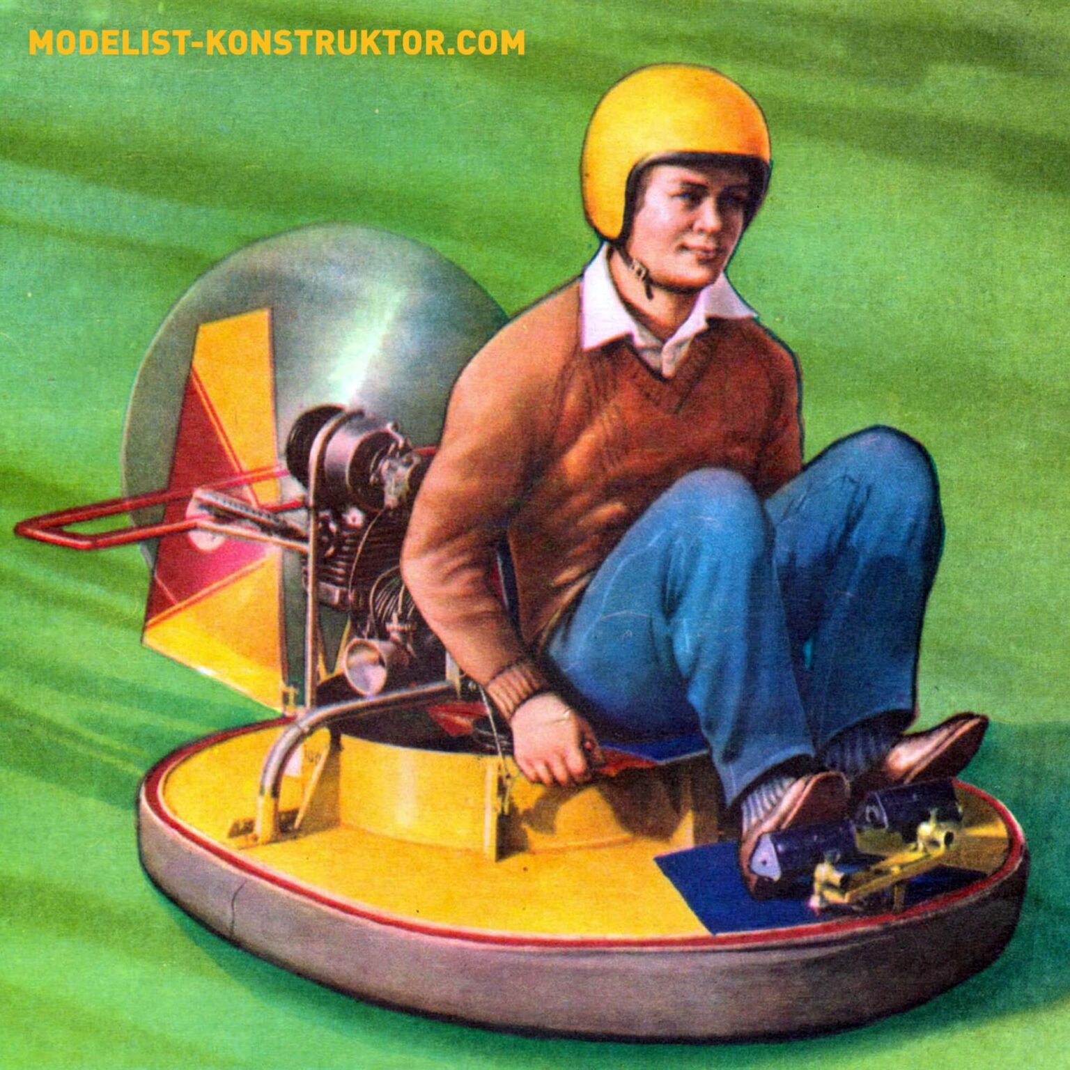 «МОТОЦИКЛ» АГРОНОМА | МОДЕЛИСТ-КОНСТРУКТОР