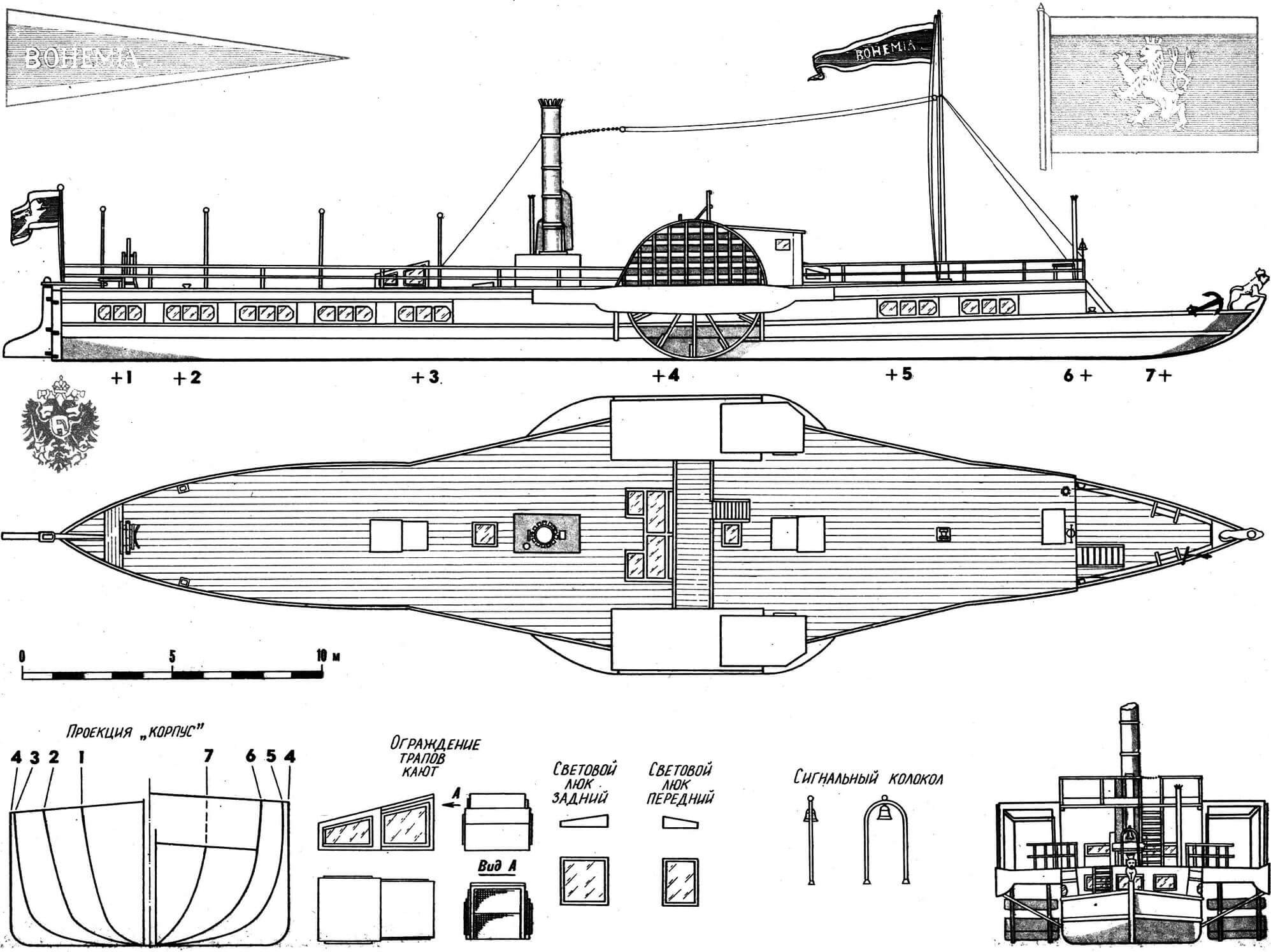 «Богемия»: пароход и копия