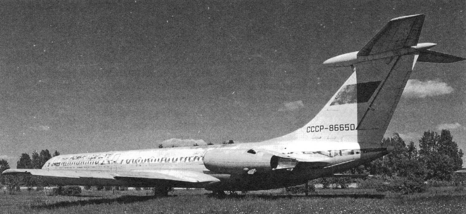 Ил-62М в Музее гражданской авиации в Ульяновске