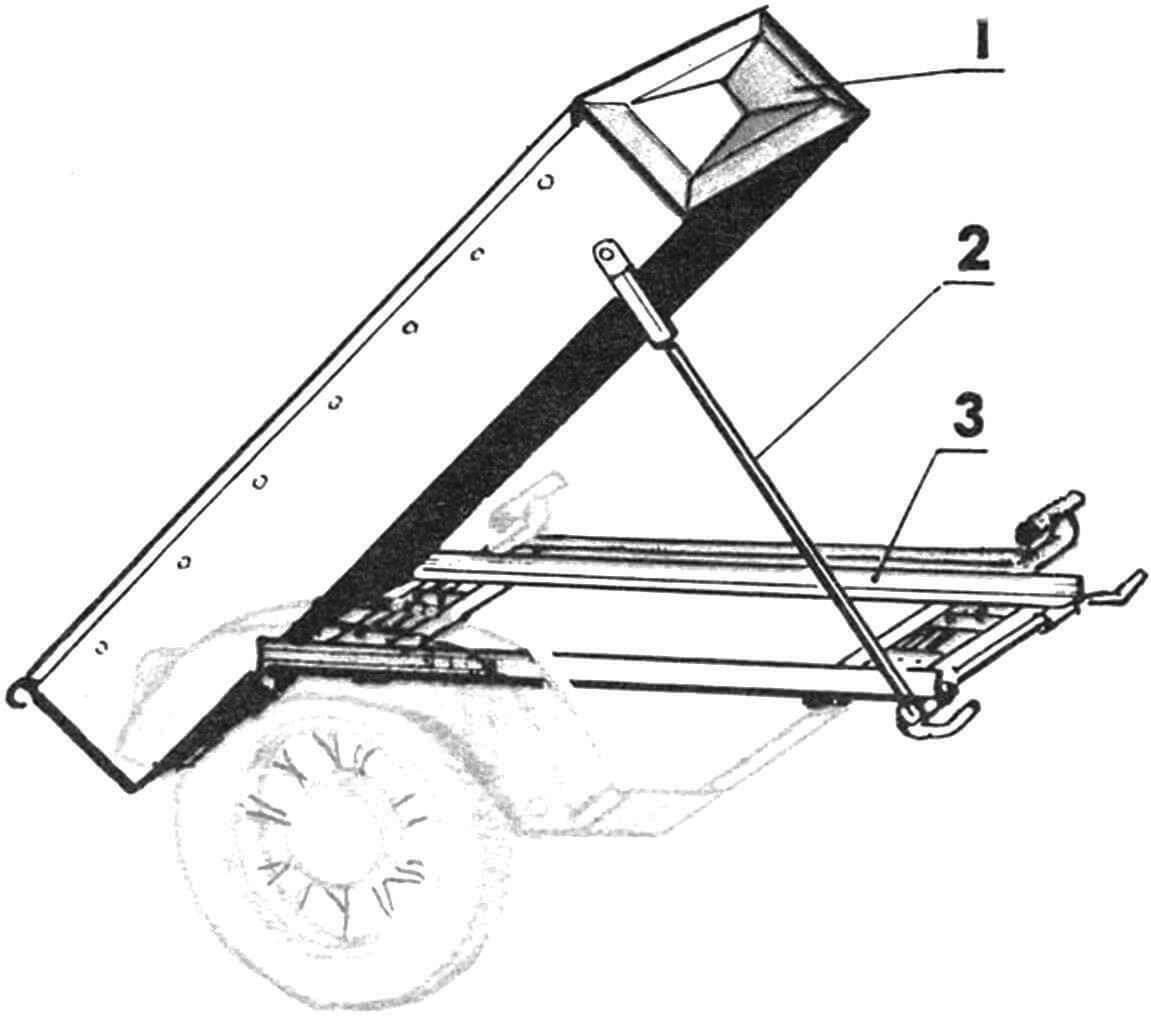 Рис. 4. Схема сборки грузового кузова
