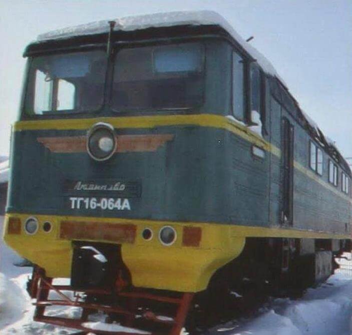 1.Узкоколейный (1067 мм) тепловоз ТГ16 - легенда Сахалинской железной дороги.
