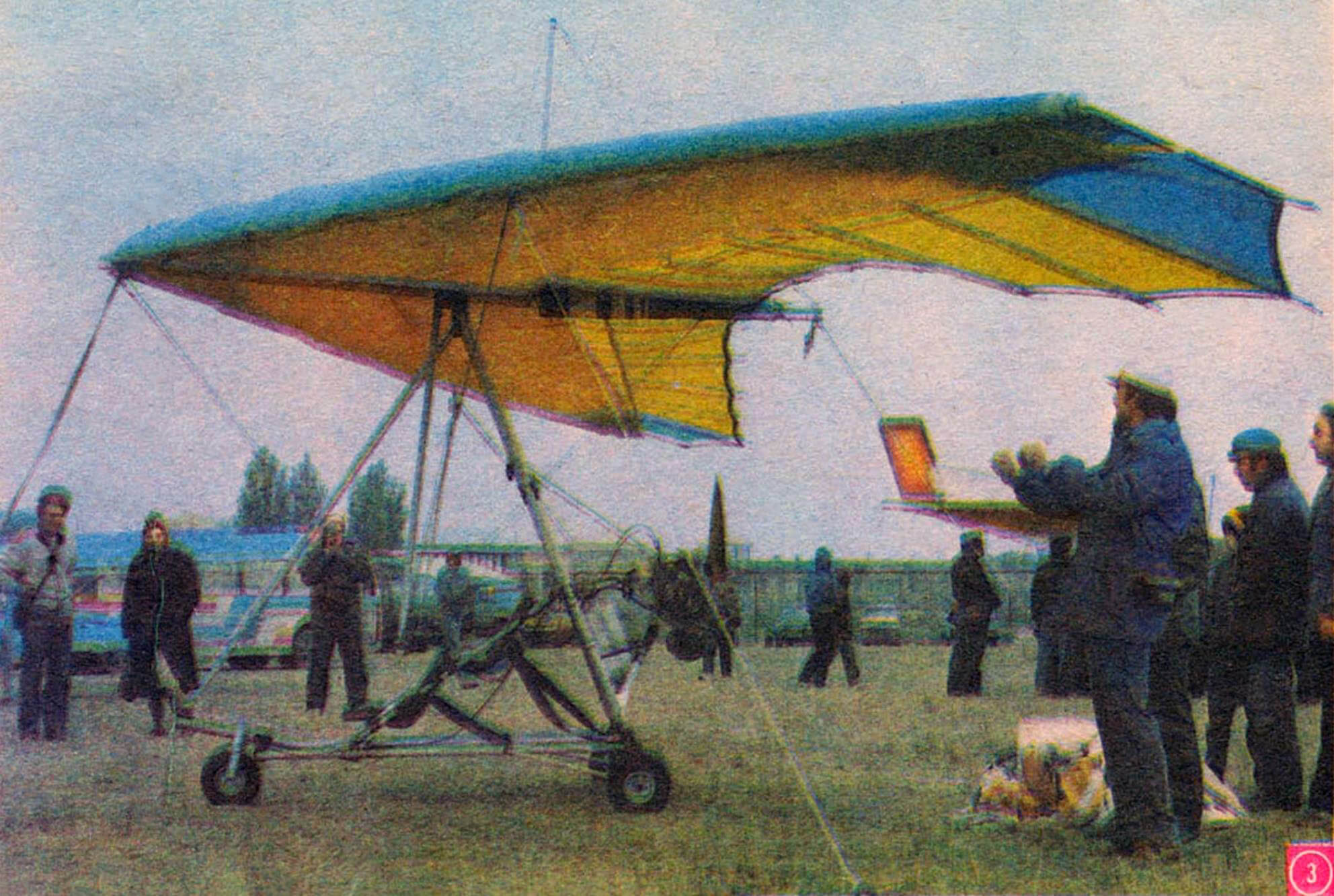 «МотодельтаМАИ» — двухместный аппарат студента Московского авиационного института