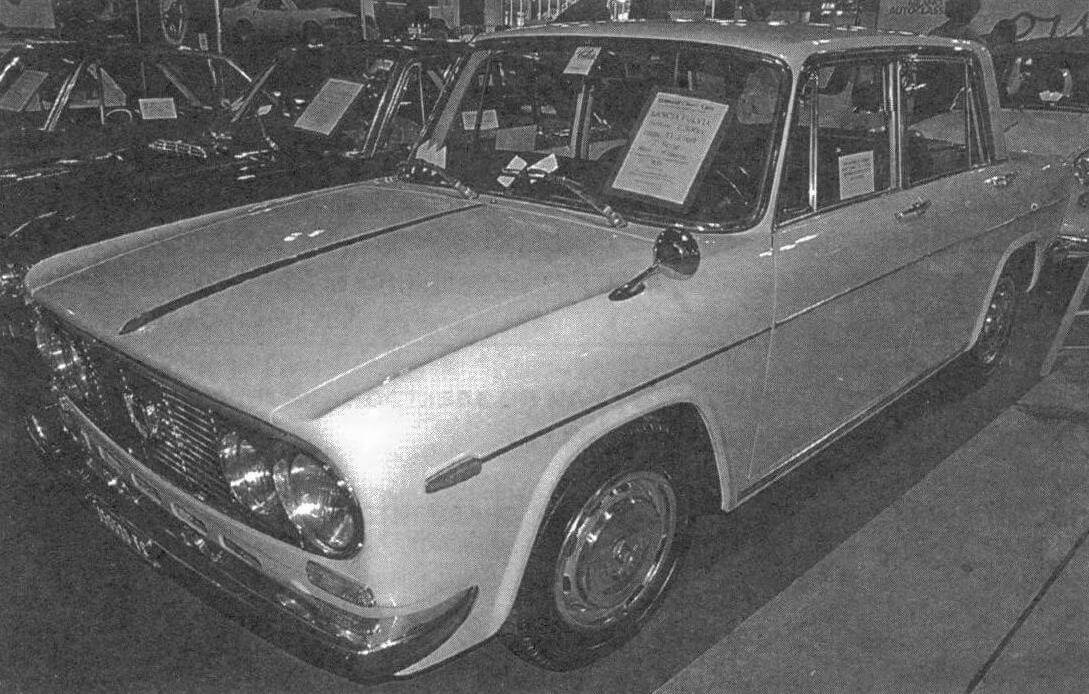 Седан Lancia Fulvia был передовым по конструкции, но некрасивым