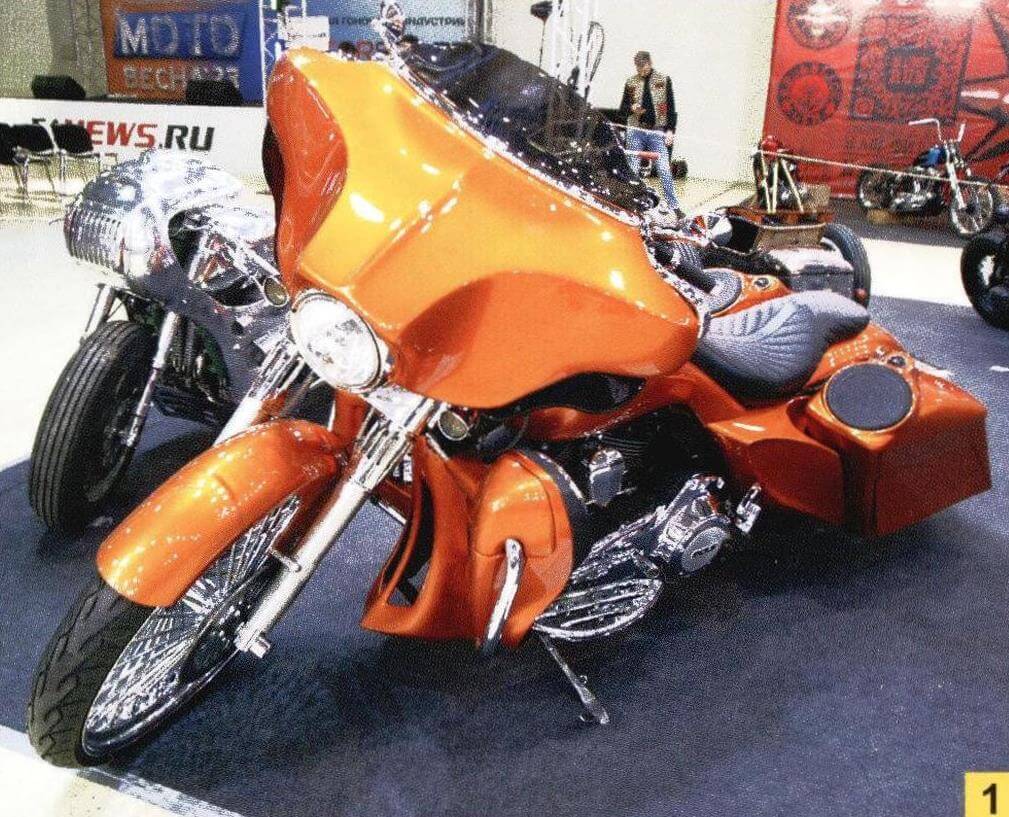 Harley-Davidson в мексиканском стиле (работа PowerBee)