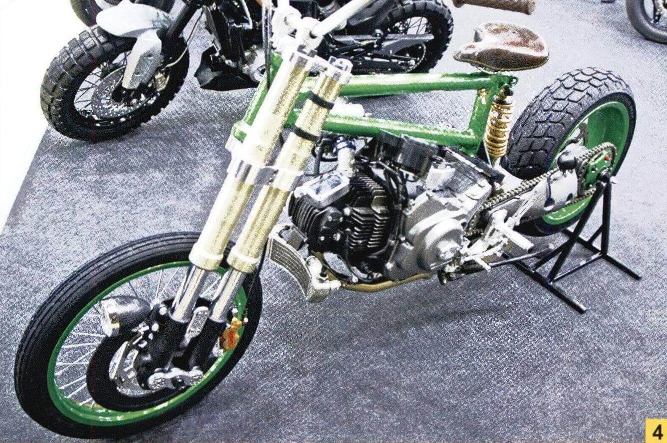 Мотоцикл Malavita в стиле велосипеда ВМХ