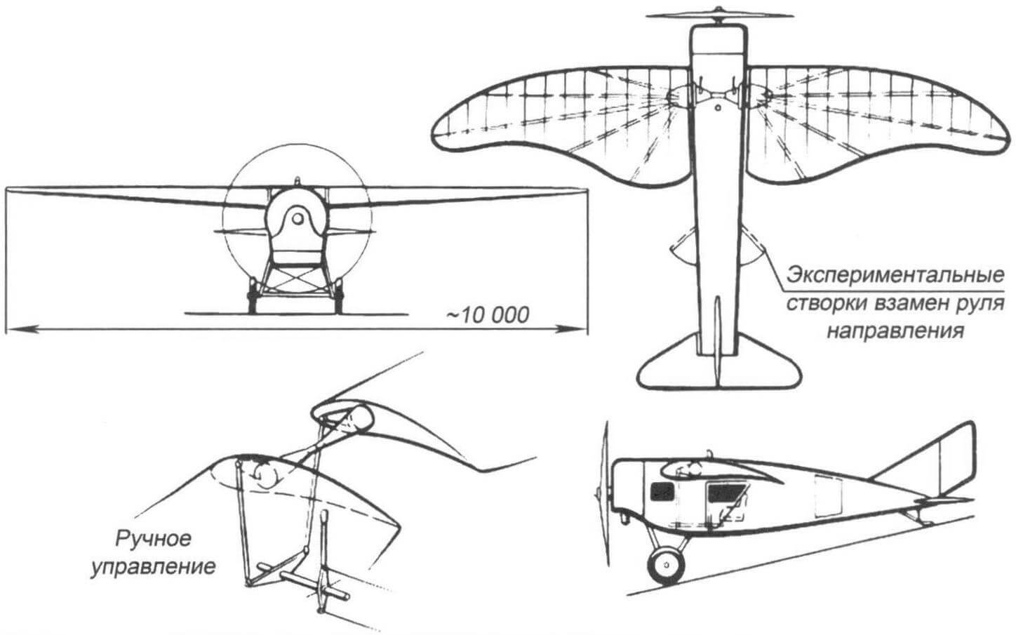 «Орел» - первый самолет Е.Р. Энгельса (по книге В.Б. Шаврова «История конструкций самолетов в СССР до 1938 года»)