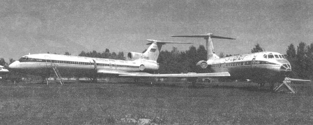 Ту-134 и Ту-154 - основные лайнеры «Аэрофлота»
