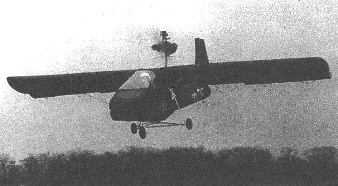 Goodyear GA-447, вариант с трехколесным шасси