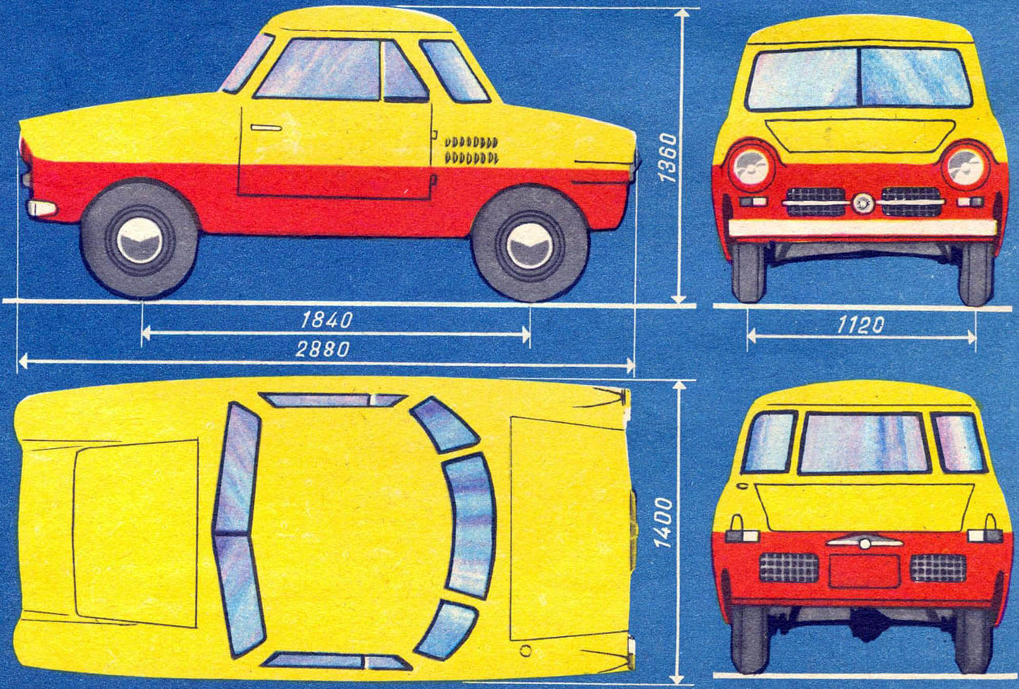 «МИНИ-ВАЛГА» — оригинальный самодельный автомобиль из Красноярска.