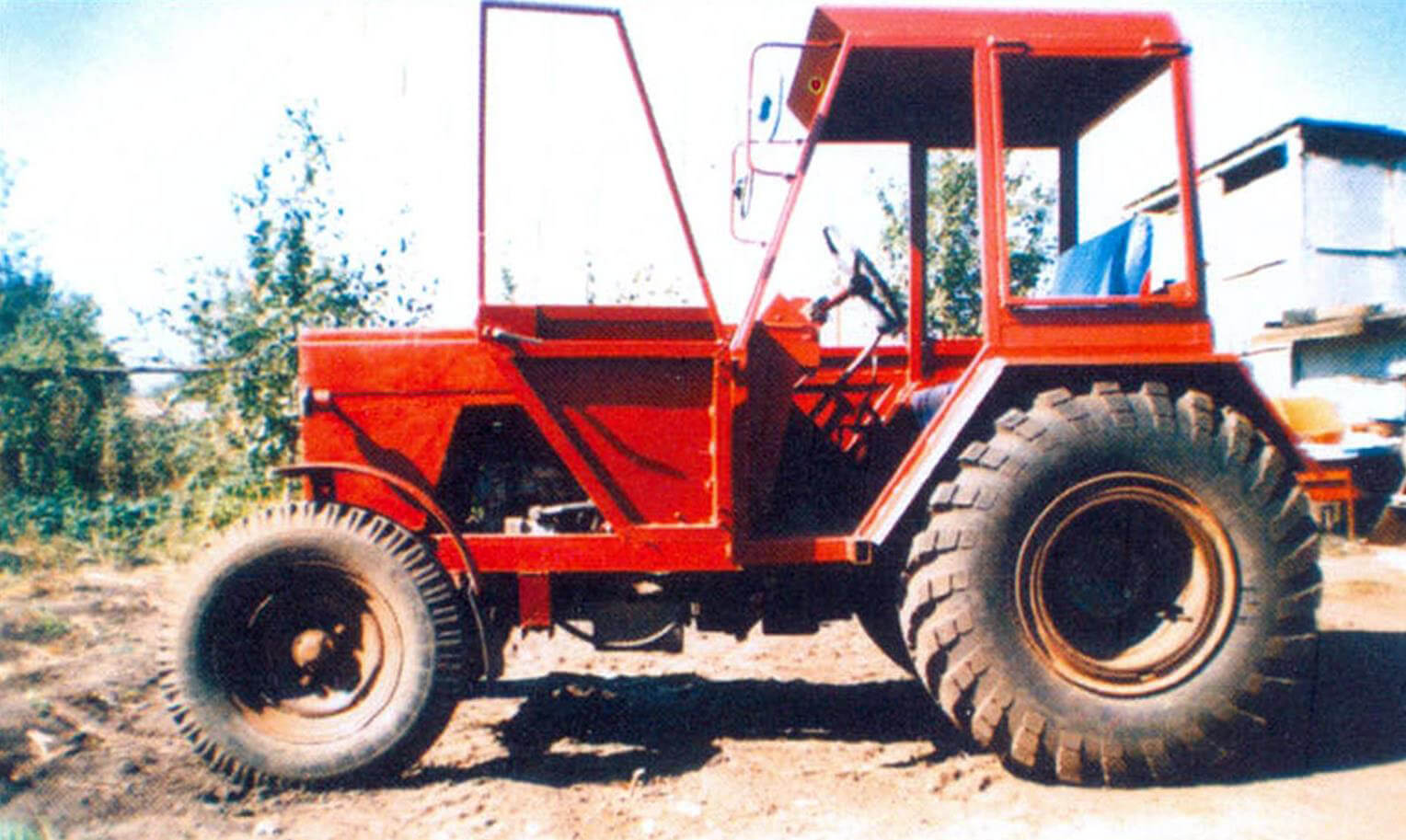 трактор с двигателем от болгарского электрокара