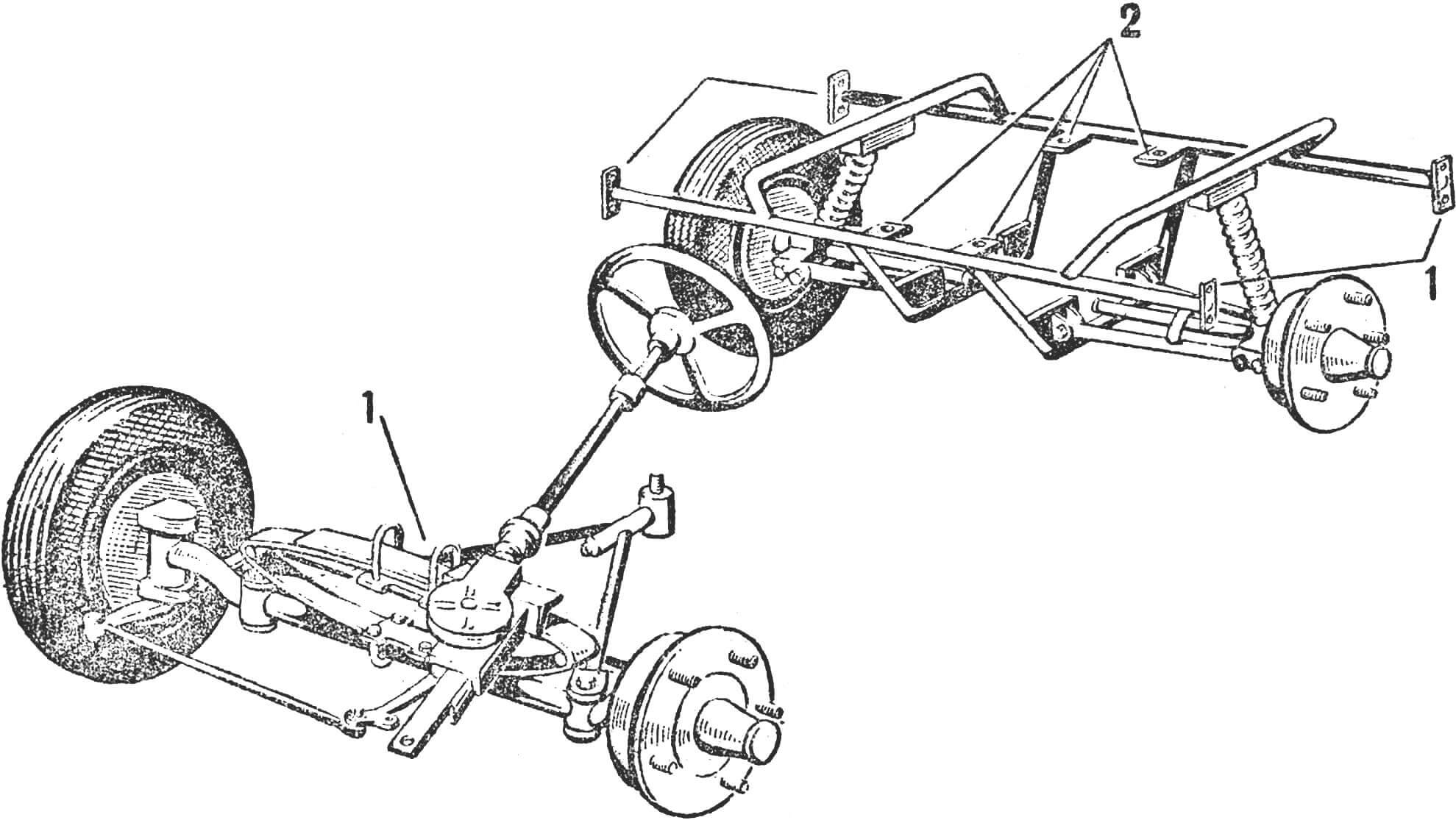 FIG. 2. VEHICLE UNDERCARRIAGE
