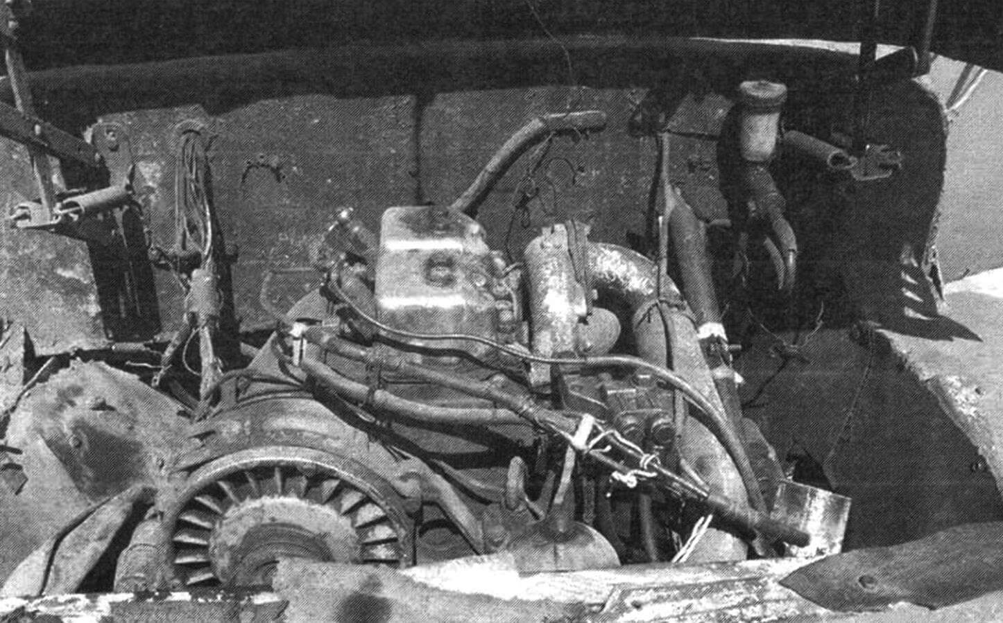Под капотом — дизельный двигатель от трактора Т-16