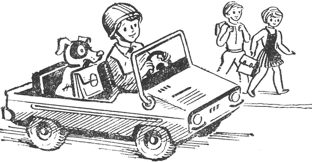 «МАРШ» - микроавтомобиль, разработанный школьниками