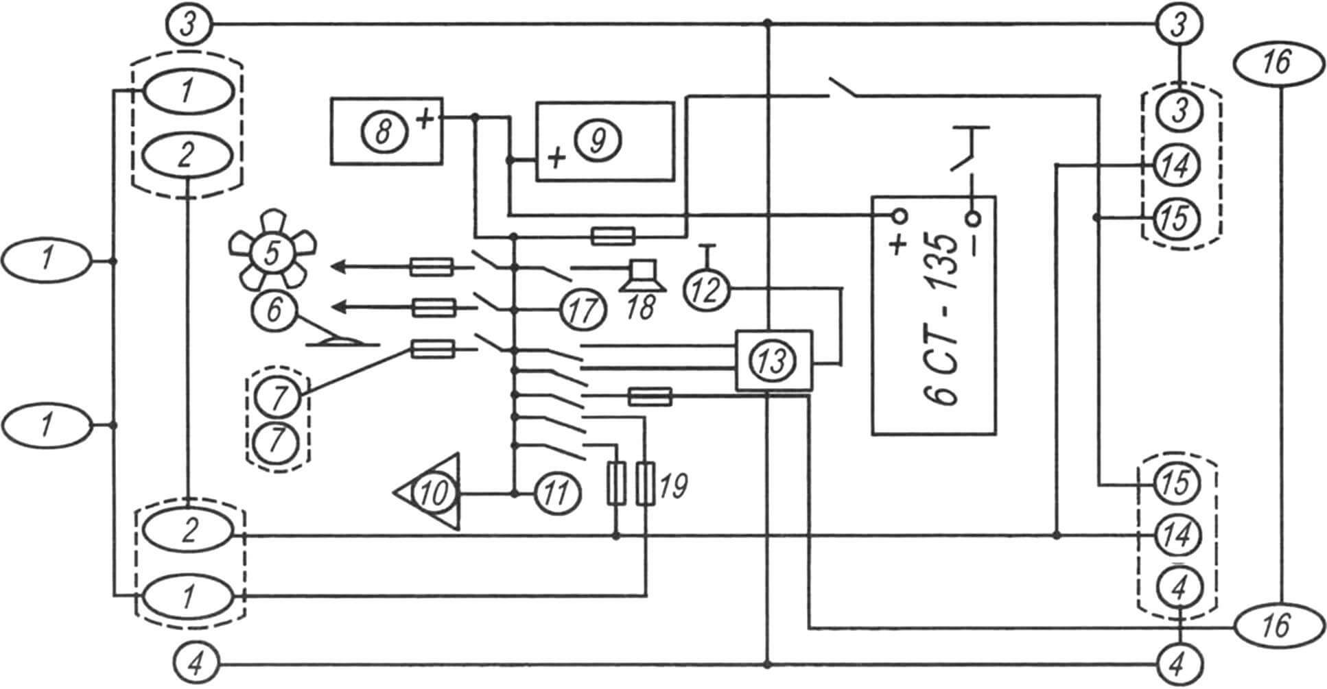 Tractor electrical diagram
