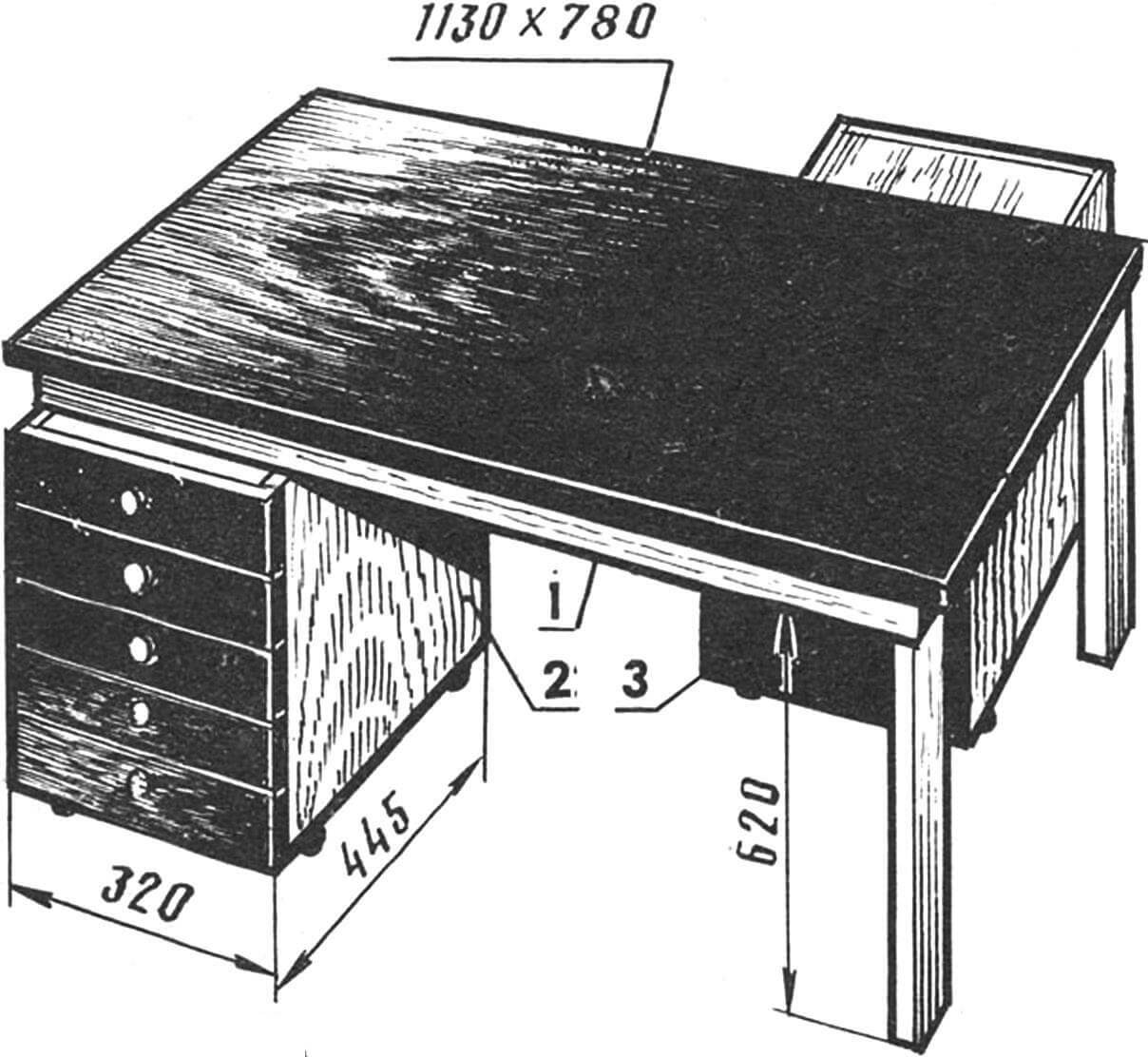 Рис. 1. Комбинированный (универсальный)стол
