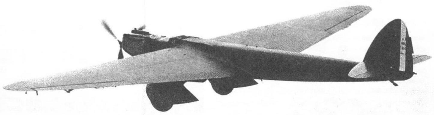 Рекордный самолет Bernard 81 GR (модернизированный Bernard 80)