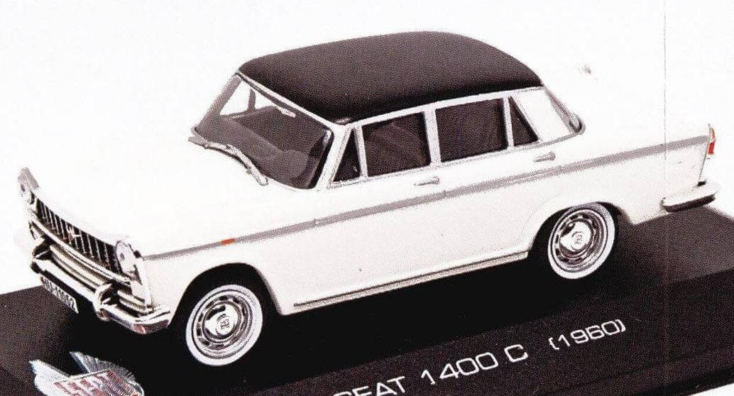 Седан SEAT 1400 С 1960 года фирмы Altaya