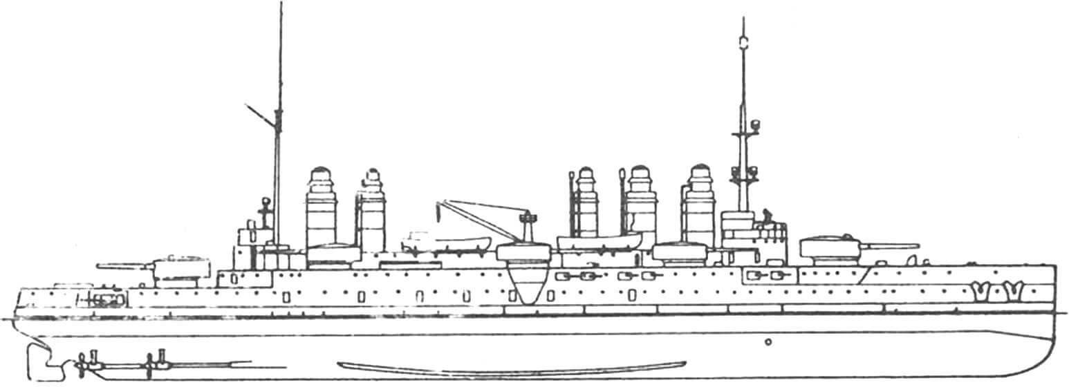 124. Линейный корабль «Дантон», Франция, 1911 г.