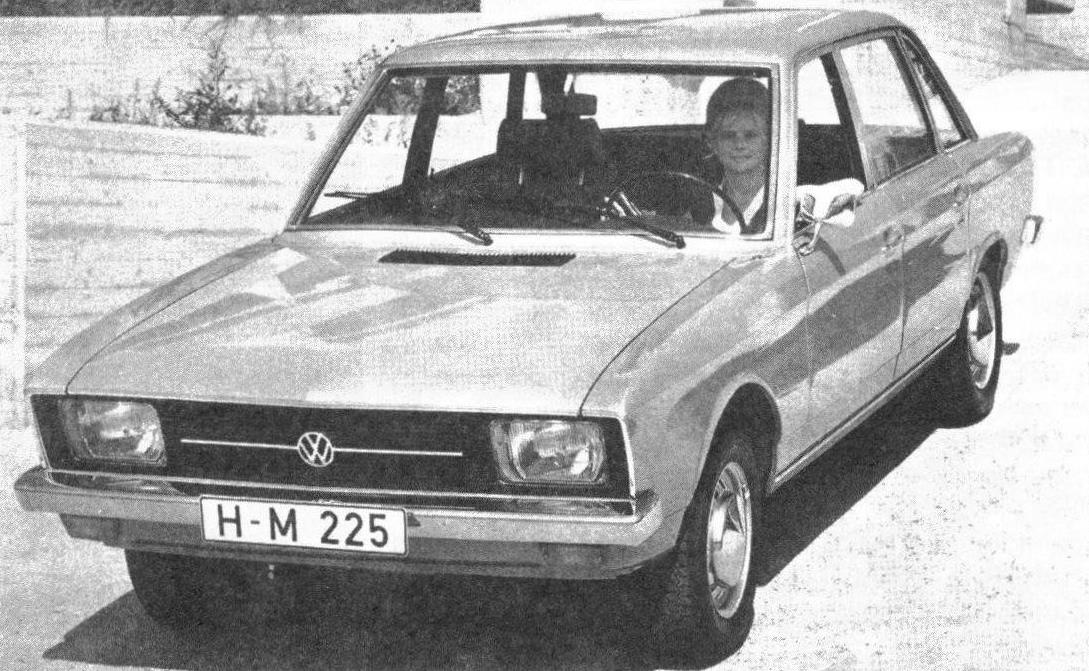 Седан Volkswagen К70 - предшественник модели Passat