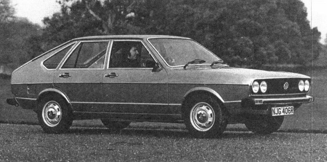 Седан-фастбек Volkswagen Passat 1973 года