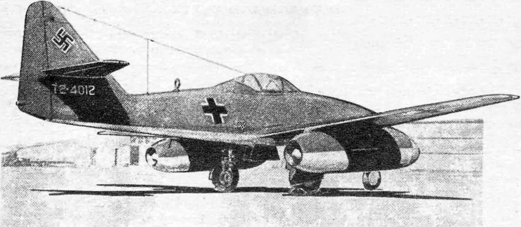 Истребитель Me-262