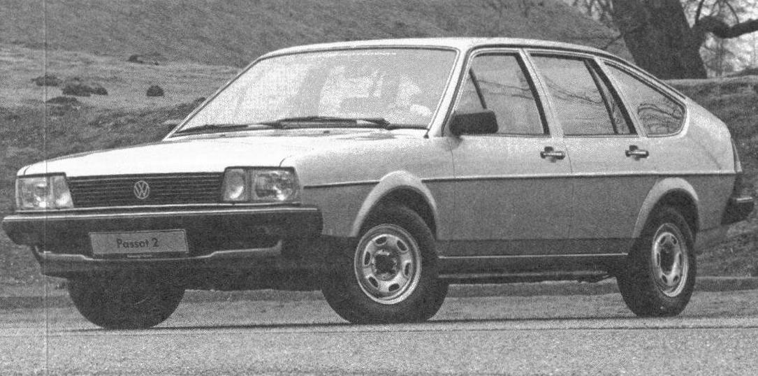 Хэтчбек Passat второго поколения 1983 года