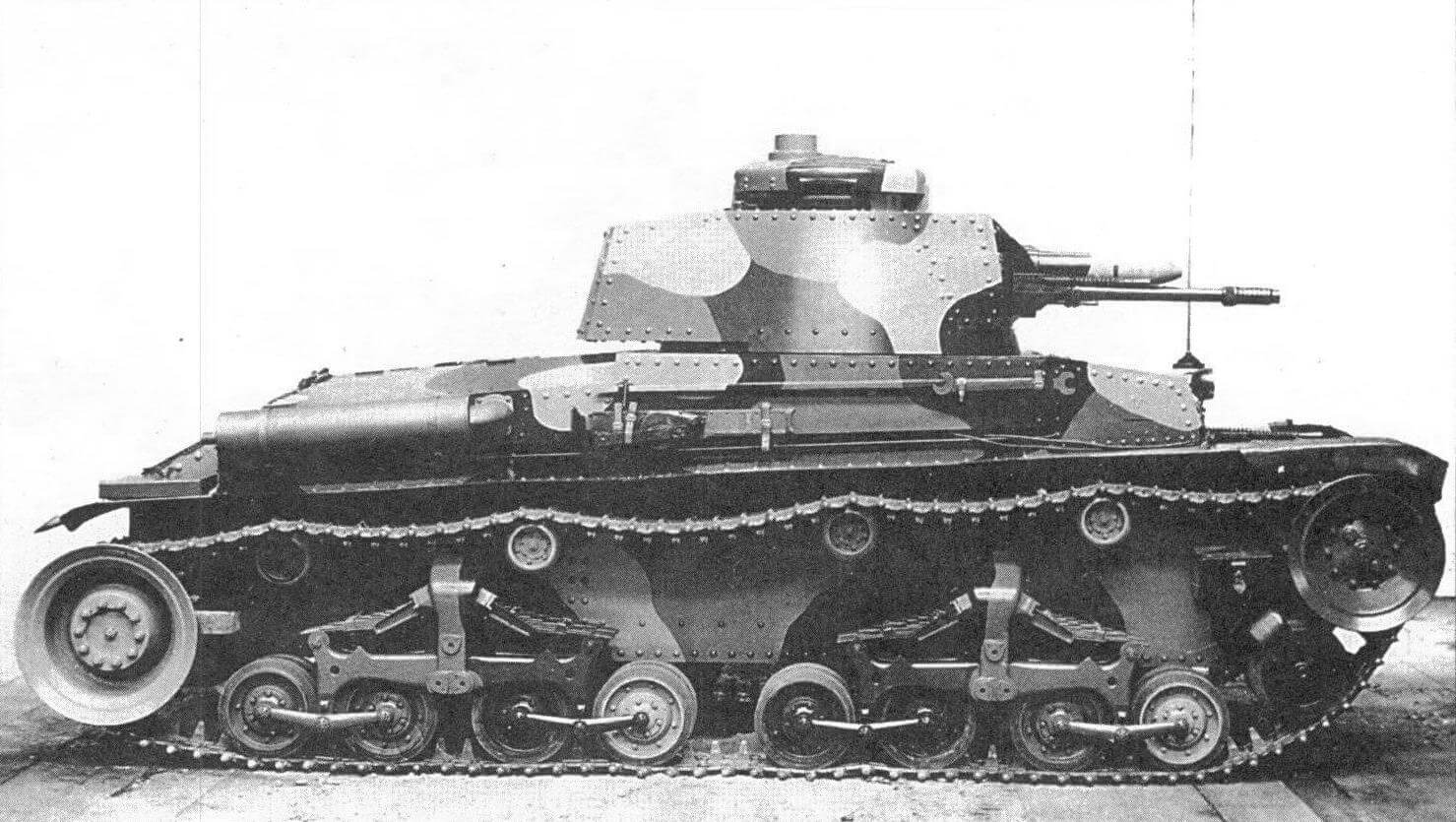 Первый серийный танк LT vz.35, 1936 год