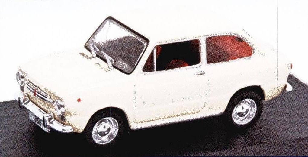 Модель седана Fiat 850 фирмы Altaya