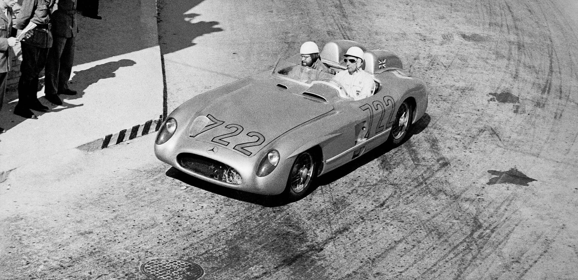 300 SLR - победитель гонки Mille Miglia 1955 года