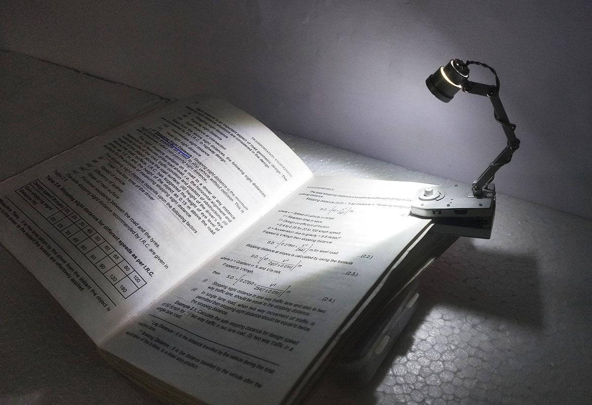 Как сделать беспроводную клипсу-лампу для книги: Подробное руководство