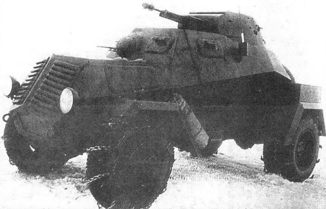 Опытный образец бронеавтомобиля ЛБ-62