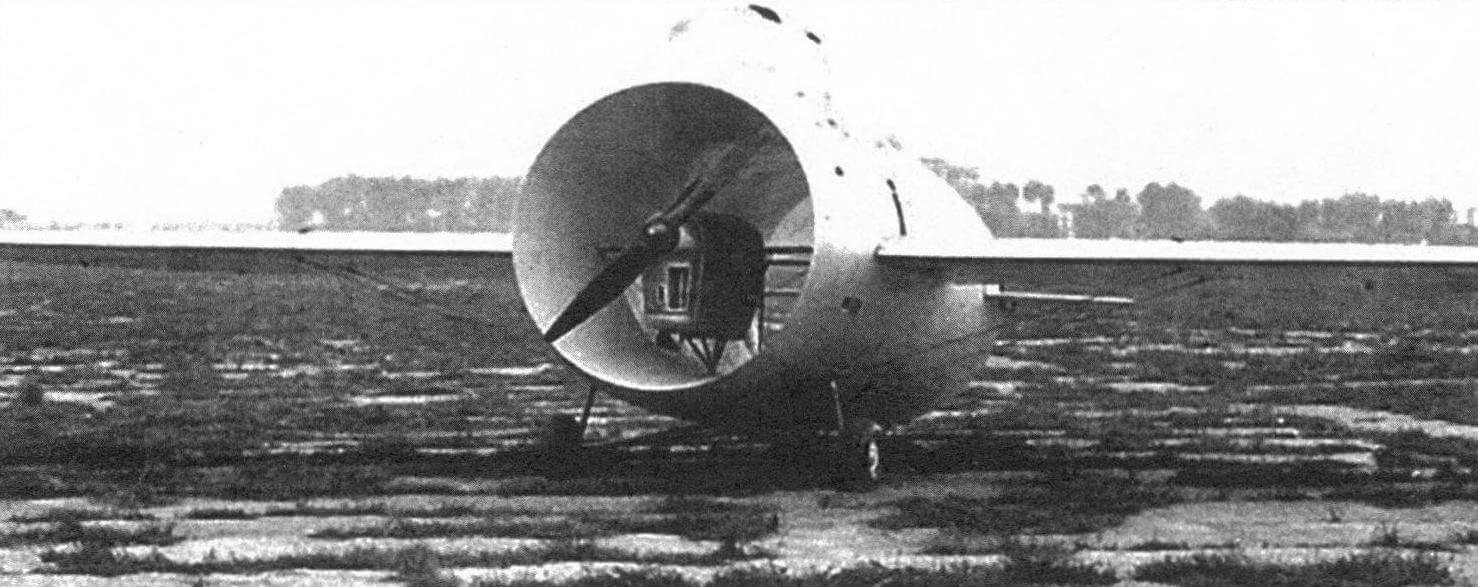 Экспериментальный самолет Caproni-Stipa (1932 год)