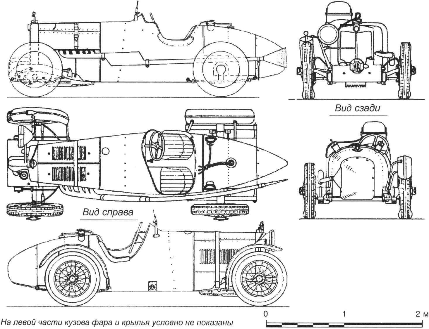 Автомобиль MG K3 Magnette (Великобритания, 1933 год)