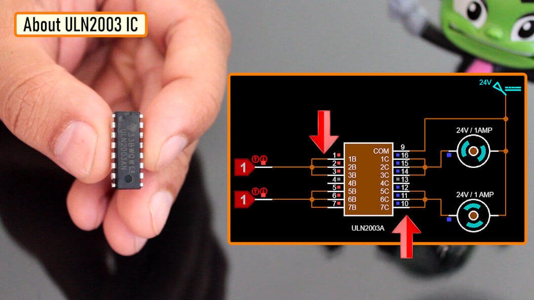 Шаг 1: Немного о микросхеме ULN2003