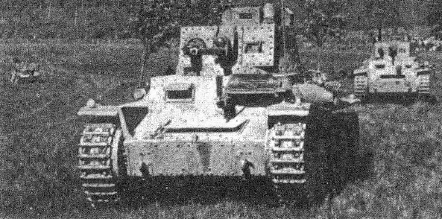 Pz.38(t) Ausf.A 7-й танковой дивизии во Франции, май 1940 года